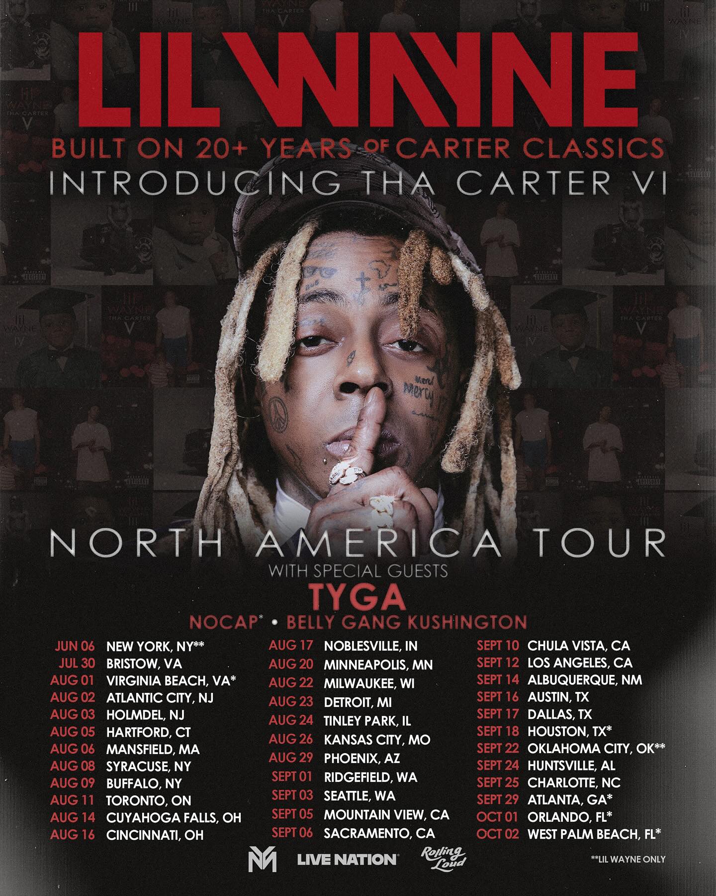 Belly Gang Kushington Tour Poster